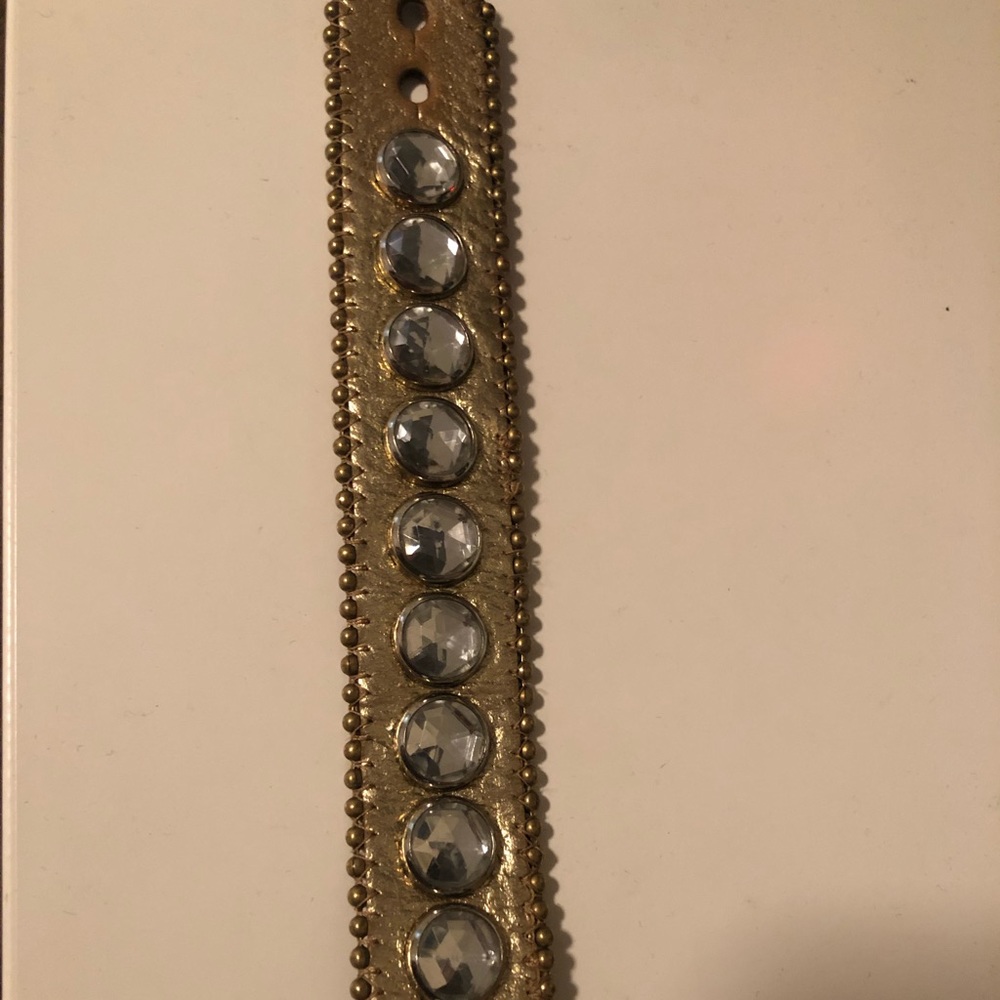 Betsey Johnson rhinestone bracelet